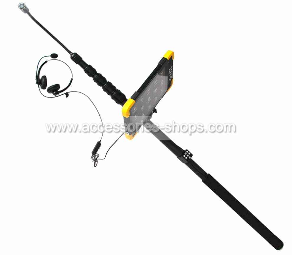 10-inch 4K 5MP 8M high-coverage expandable portable anti-terrorism inspection telescope camera