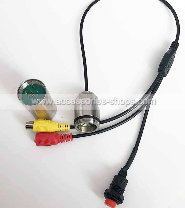 IP68 Water Resistant Sewer Pipeline Drainage Snake Camera with Infrared Night Vision