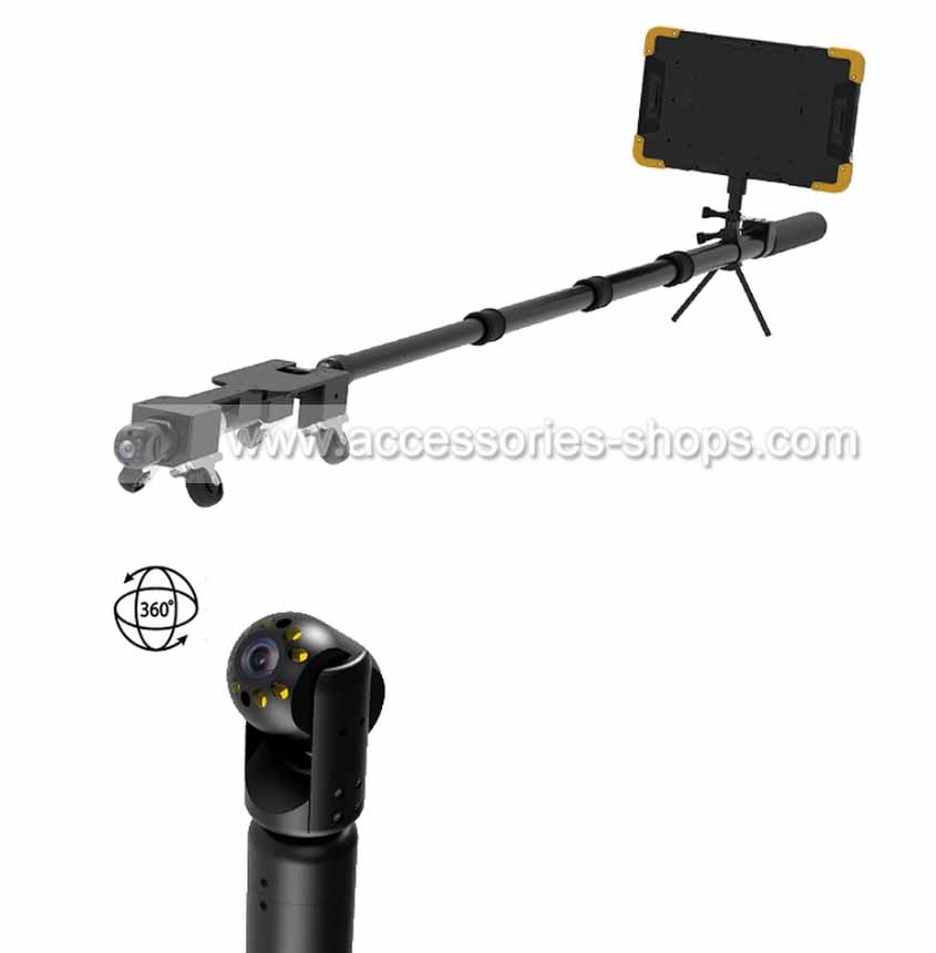 Multifunctional 5MP 4K WIFI 360-degree Rotating PTZ 10.1-inch DVR for Vehicle Inspection Camera Surveillance System