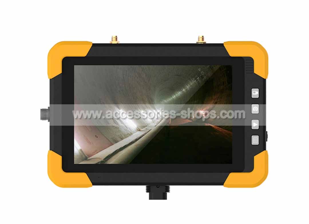 4K HD 7-inch 1280*800 Coaxial Engineering Device 5000mAh AHD/CVBS Video Surveillance DVR