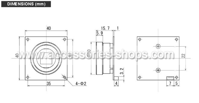 Watec WAT-902HB2S 570TVL G/W B/W DC/Video B/W Monochrome Camera